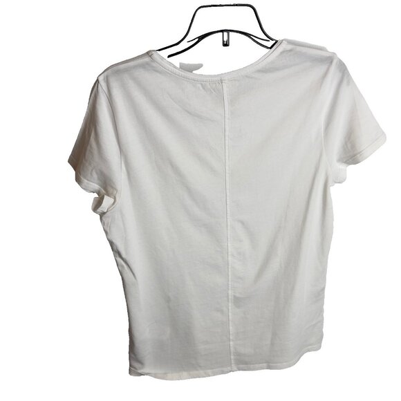 Madewell White Short Sleeve Tee - Picture 6 of 6